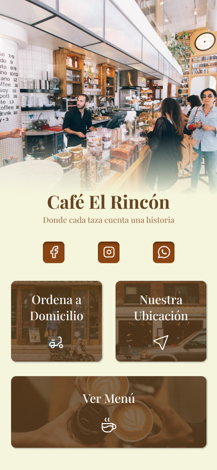 Cafetería Moderna